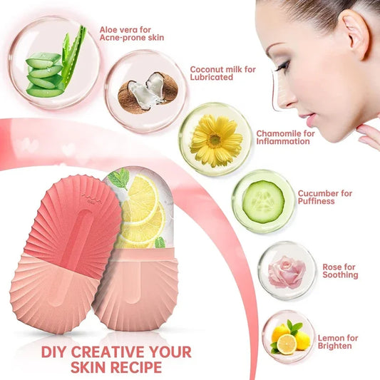 Silicone Ice Mold for Eye Puffiness