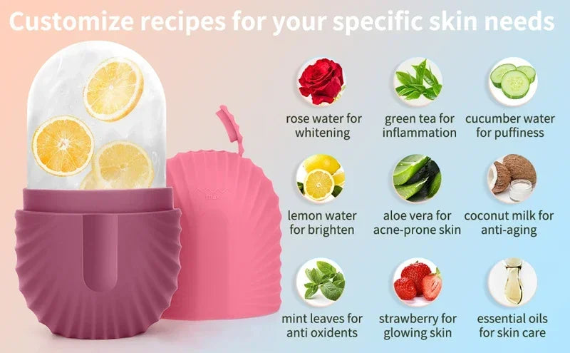 Silicone Ice Mold for Eye Puffiness